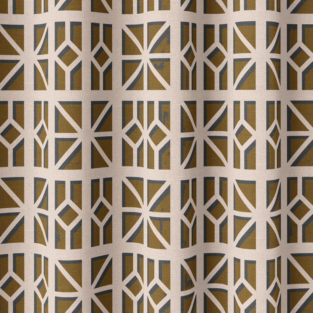 Atomic Ranch Fabric in Caramel