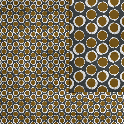 Lucille Fabric in Charcoal