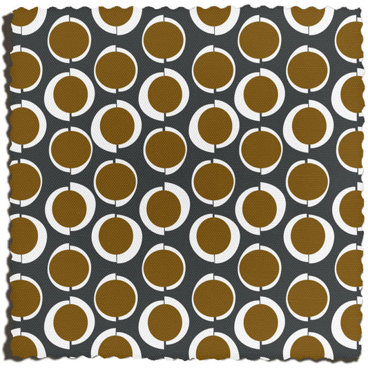 Lucille Fabric in Charcoal