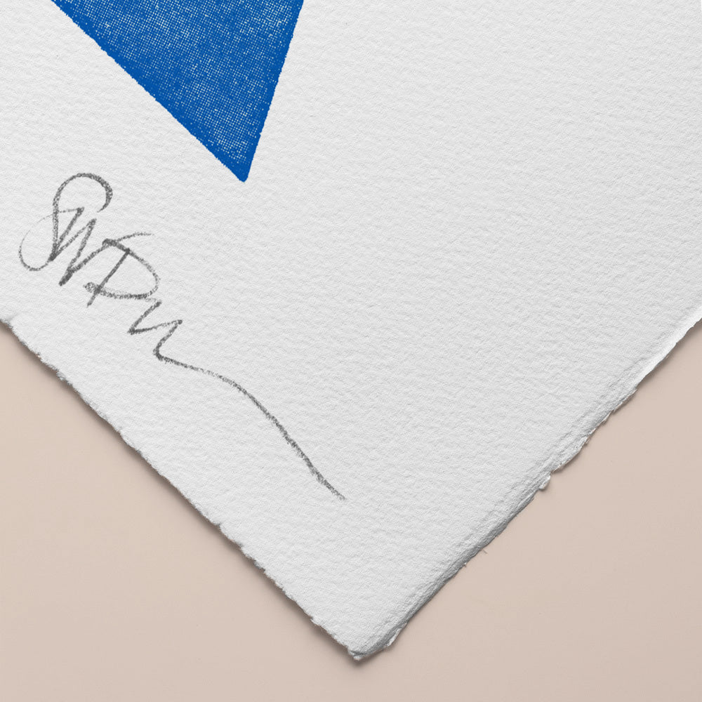 Masculino I Digital Print in Halcyon Gradient