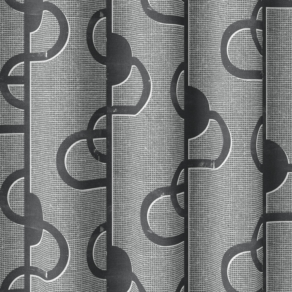 Palm Canyon Drive Fabric in Charcoal