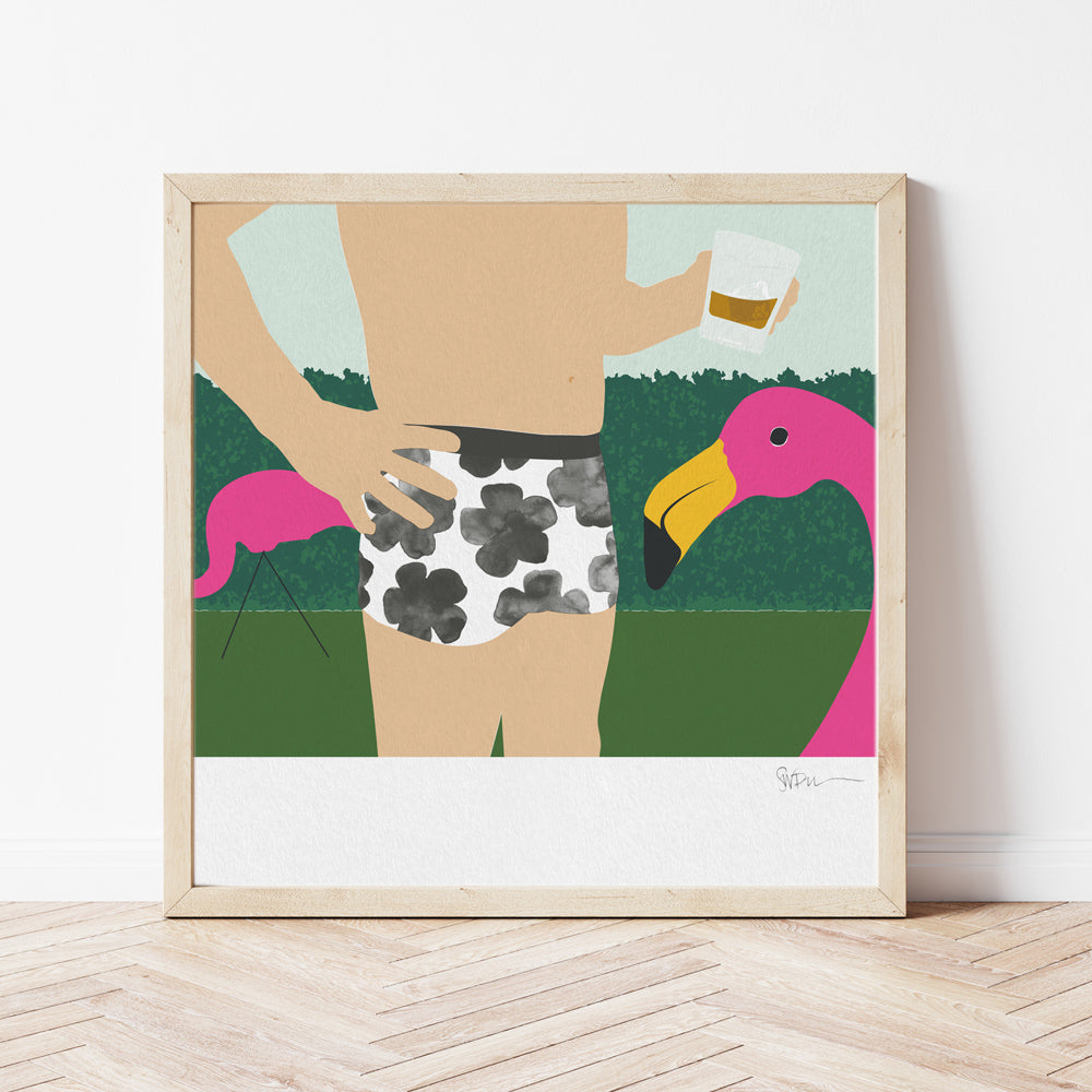 Splendor on the Grass II Digital Print